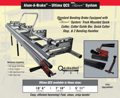 Plieuse Alum-A-Brake de 10'6" QCS